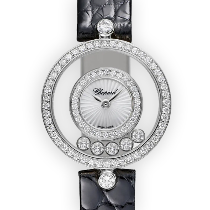 NEW CHOPARD HAPPY DIAMONDS 203957-1214